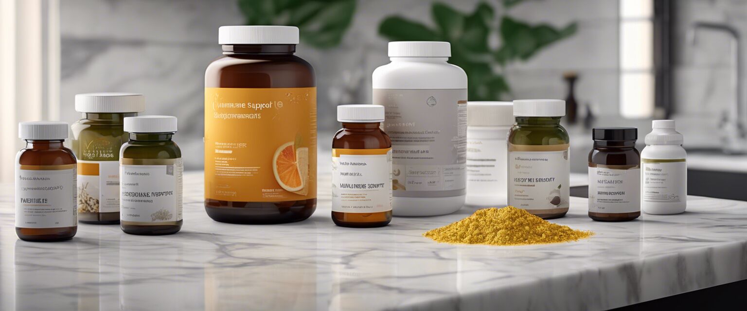 Selection of immune support supplements